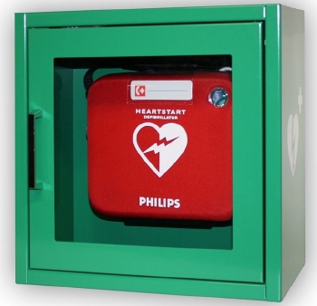 AED Philips HeartStart + kast